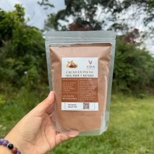 cacao en polvo puro y artesanal