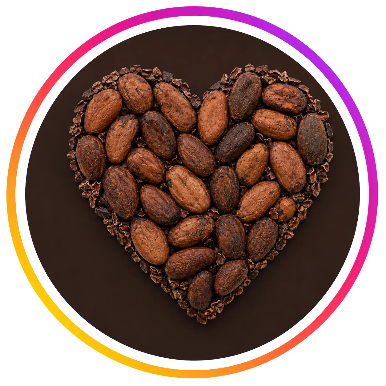 Corazón de cacao